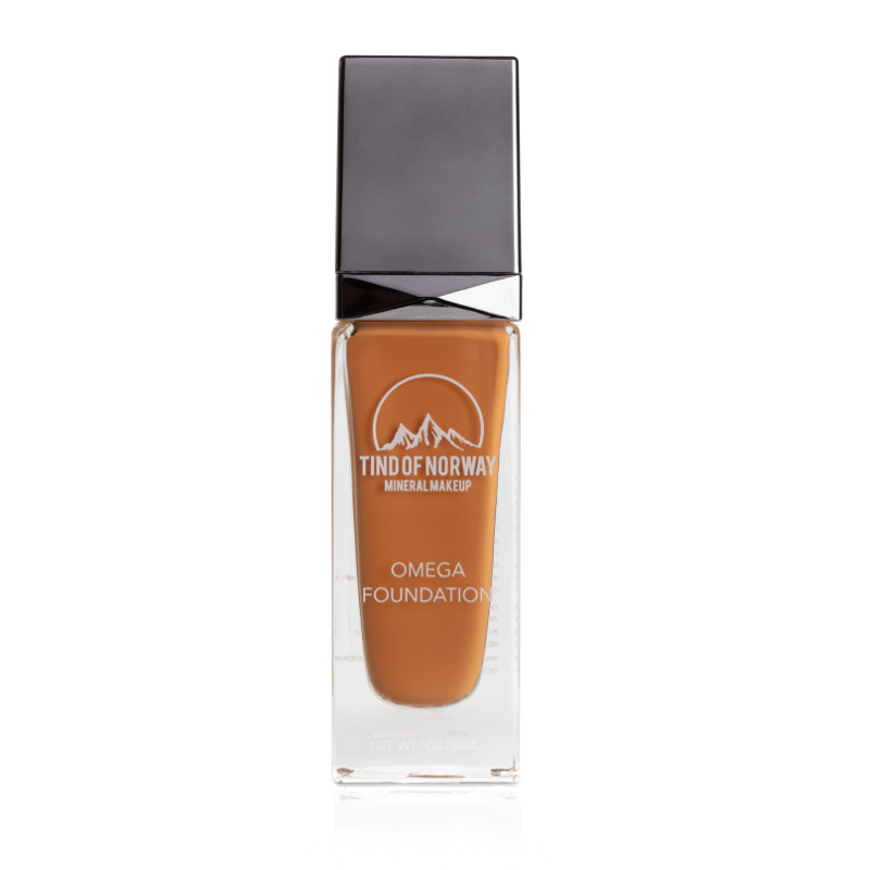 Omega Foundation nr.6 Caramel (Dyp med gylden/varm undertone) - Tind of Norway